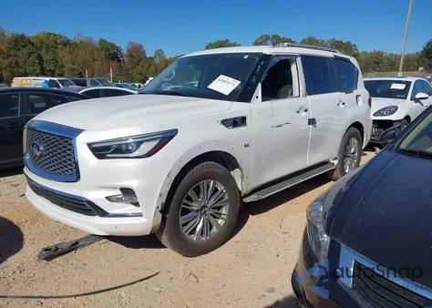 2018 Infiniti Qx80 из США, поврежденный, VIN JN8AZ2NE1J9195361